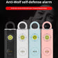 Anti-wolf artifact integrated charging personal alarm schoolgirl self-defense key chain