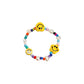 Colorful Smiley Beaded Bracelet