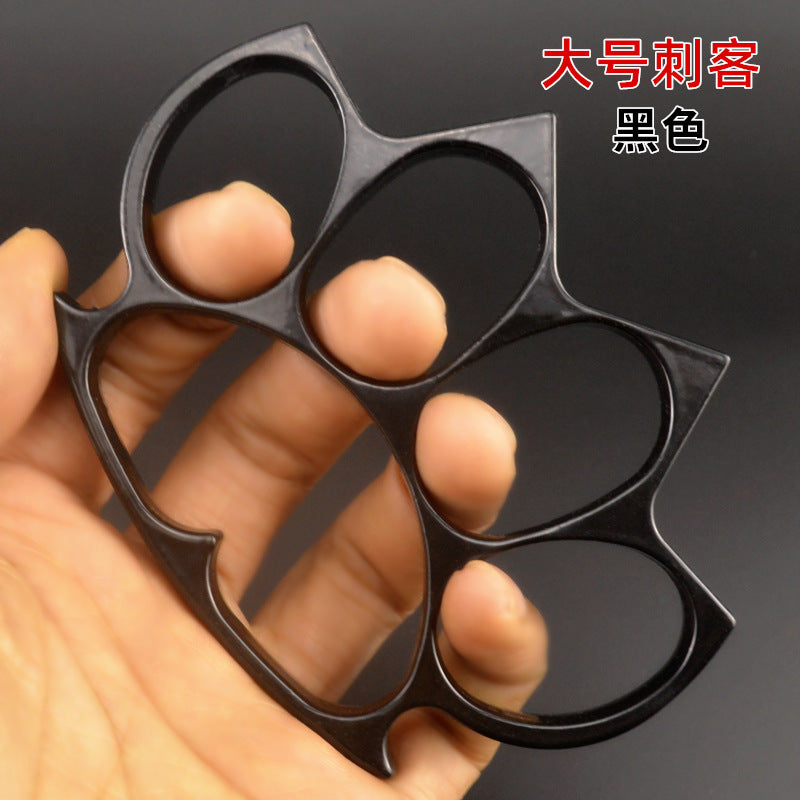 Cross-border large assassin finger tiger big hand applies fist ring bracelet bracelet defense tiger ring four-finger fist ring ring ring bracelet