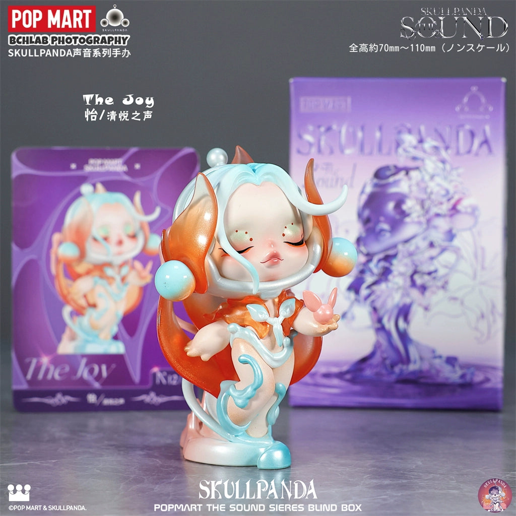 POP MART Bubble Mart SKULLPANDA Sound Series Blind Box Figure SP Car Ornament Girl Gift