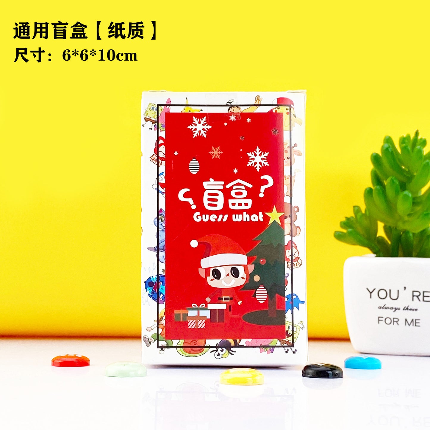 丨Internet celebrity Genshin One Piece Melody figure series surprise blind box stationery toy empty box gift box wholesale