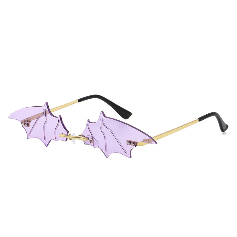 Personality Bat Styling Glasses Sunglasses Sunglasses