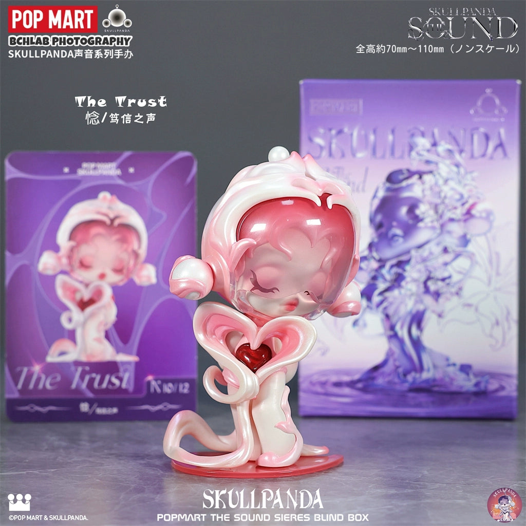 POP MART Bubble Mart SKULLPANDA Sound Series Blind Box Figure SP Car Ornament Girl Gift