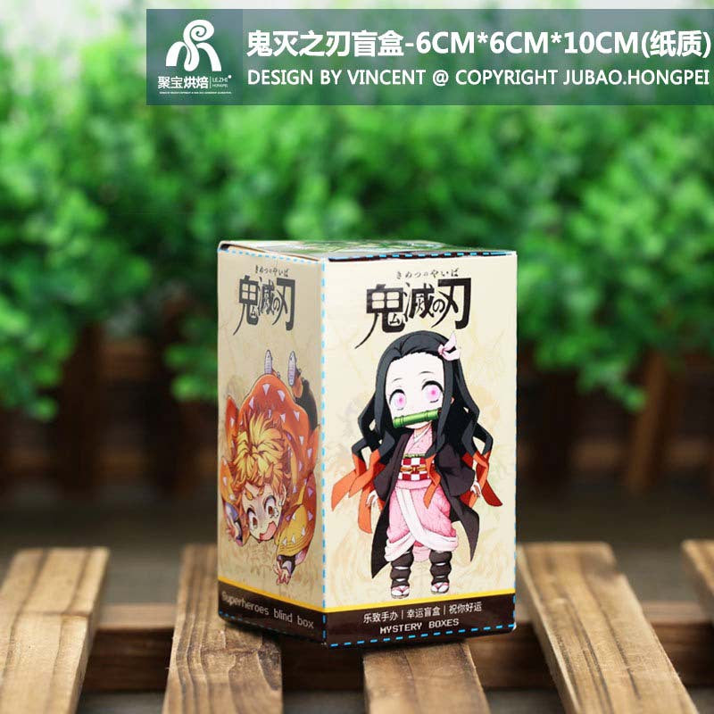 丨Internet celebrity Genshin One Piece Melody figure series surprise blind box stationery toy empty box gift box wholesale