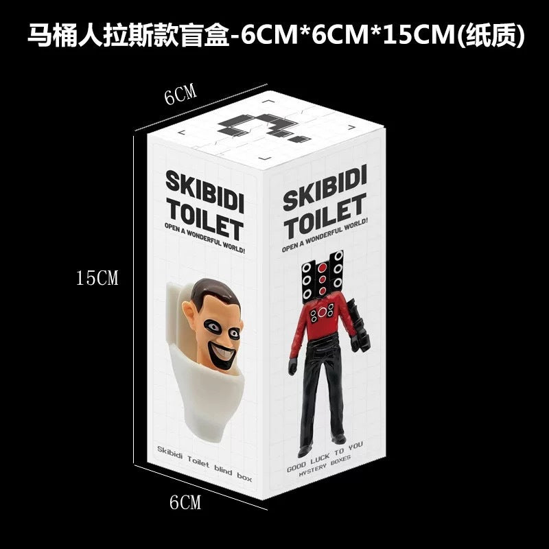 丨Internet celebrity Genshin One Piece Melody figure series surprise blind box stationery toy empty box gift box wholesale