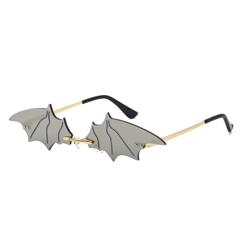 Personality Bat Styling Glasses Sunglasses Sunglasses