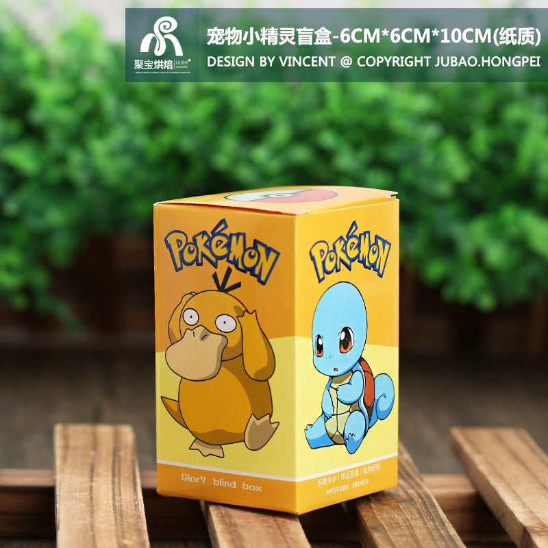 丨Internet celebrity Genshin One Piece Melody figure series surprise blind box stationery toy empty box gift box wholesale