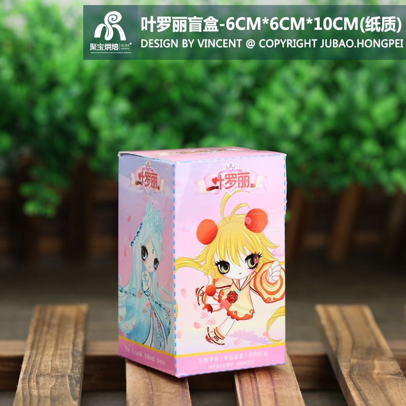 丨Internet celebrity Genshin One Piece Melody figure series surprise blind box stationery toy empty box gift box wholesale