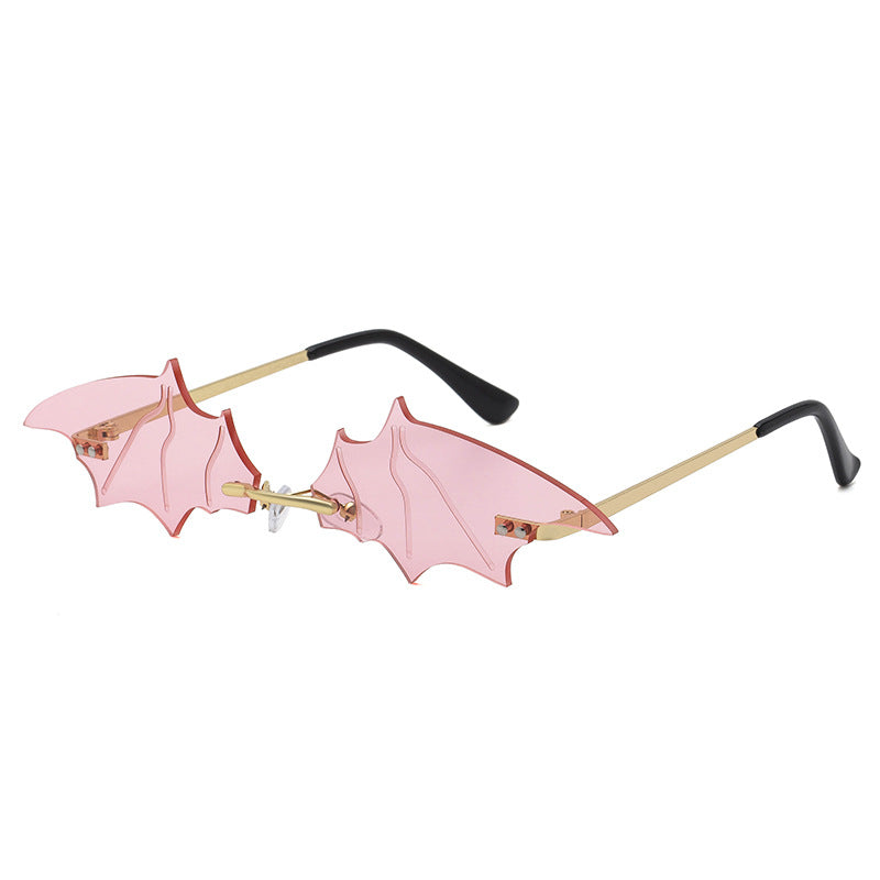 Personality Bat Styling Glasses Sunglasses Sunglasses