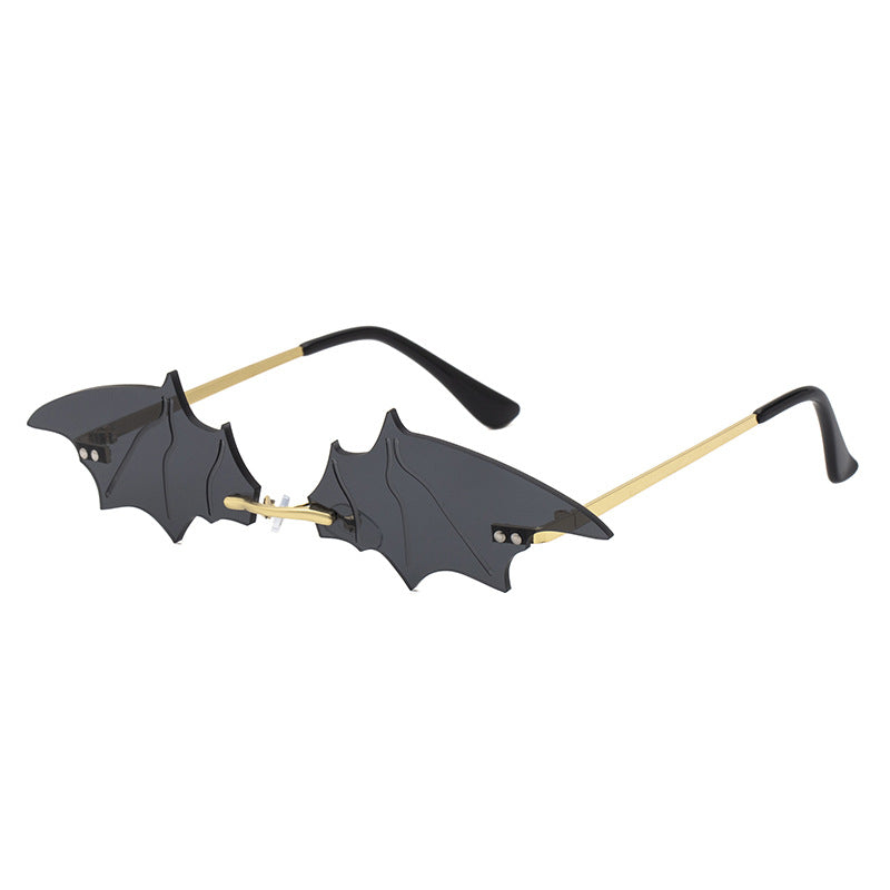 Personality Bat Styling Glasses Sunglasses Sunglasses