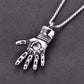 Titanium steel Cartoon Bear Dinosaur Robot Necklace Punk Retro