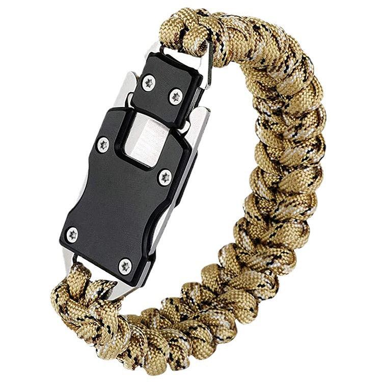 Free Style Custom Picture or Words Outdoor Self-Help Self-Defense Hidden Bracelet Knife - BFF-GIFTS
