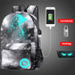 Cool Luminous Anti-theft with USB Charging School Bag