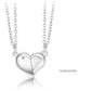 Rotating Acacia Bean Love Couple Necklace