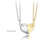 Rotating Acacia Bean Love Couple Necklace