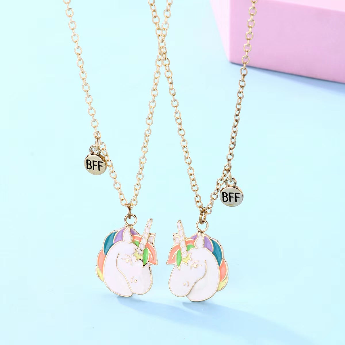 Unicorn Children's BFF Necklace - BFF-GIFTS