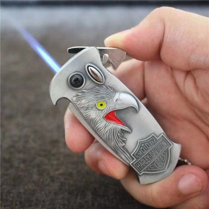 Eagle Carving Lighter Knife Beer Opener 3 in 1 Multifunction Outdoor Campaign Tool - BFF-GIFTS