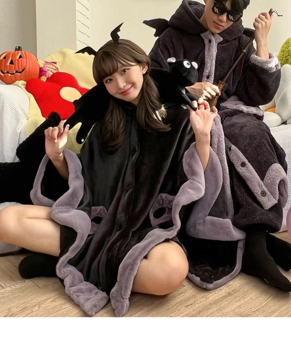 Cute Bat Shawl Cloak Homedress For Halloween - BFF-GIFTS