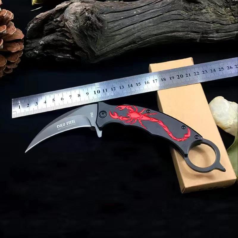 3D Scorpion Folding Claw Knife Tactical Outdoor Camping Survival Tool - BFF-GIFTS