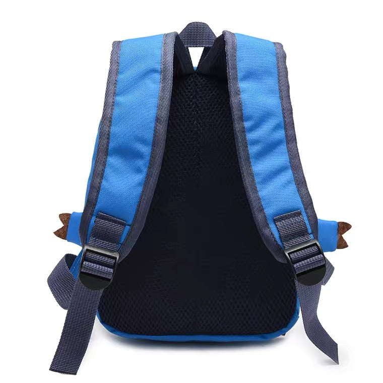 Net Red Dinosaur Backpack Shoulder School Bag