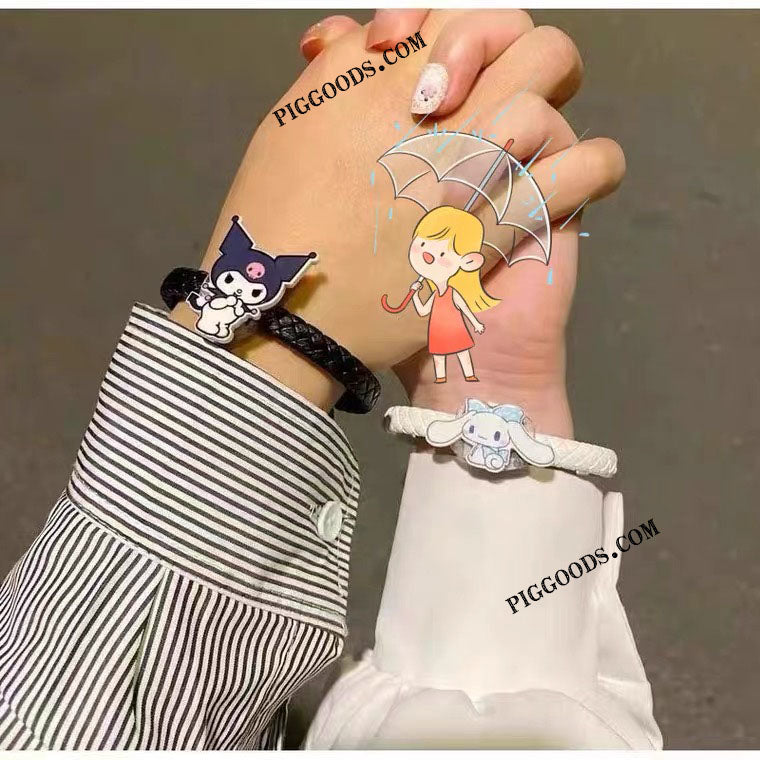 丨Kitty Cinnamoroll Kuromi USB Charger Lighting Bracelet