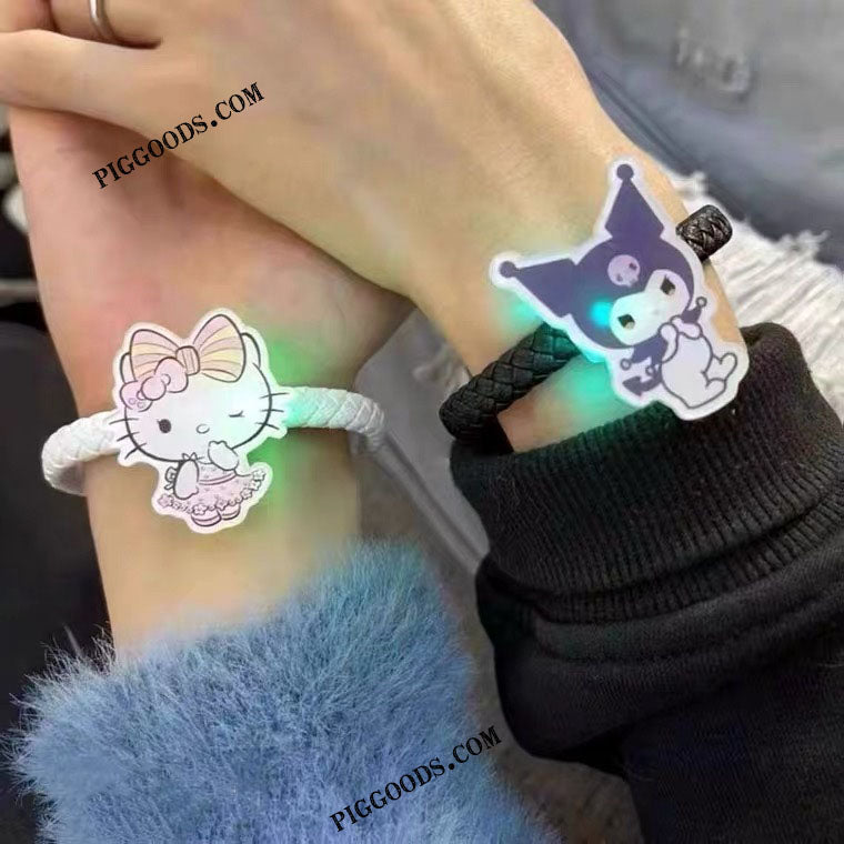 丨Kitty Cinnamoroll Kuromi USB Charger Lighting Bracelet