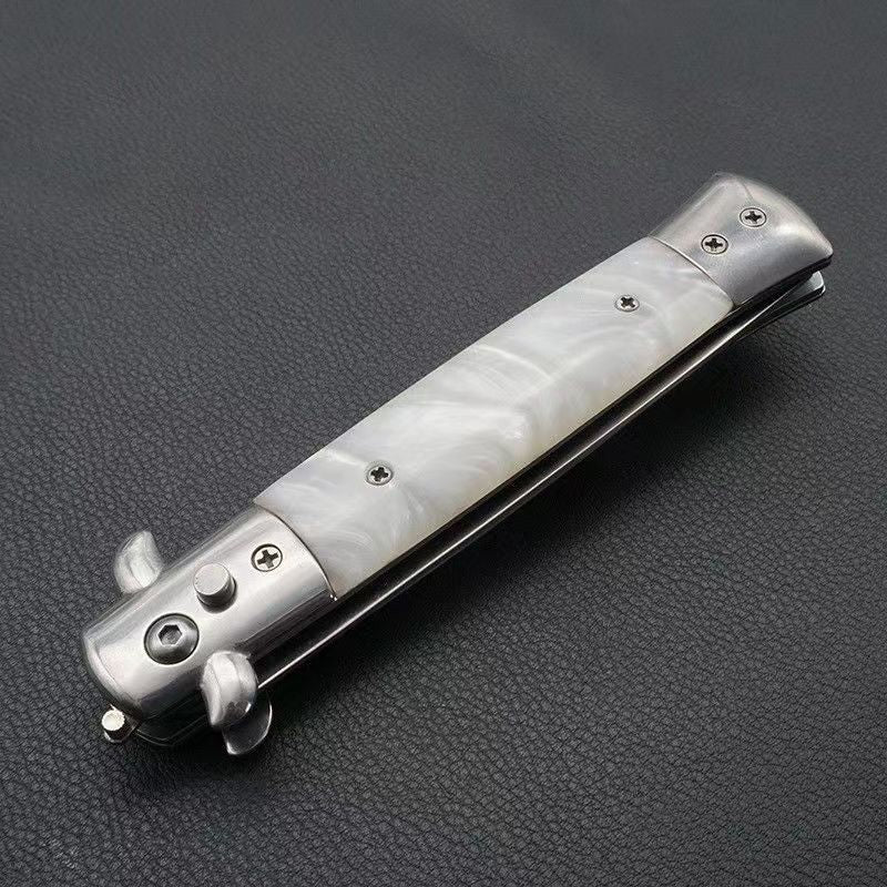 Italian Stiletto Switch Blade Pocket Automatic comb