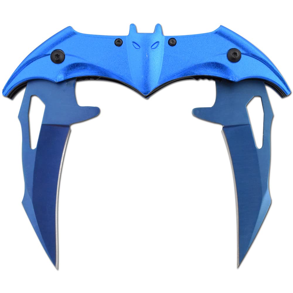 Batman Knife Twin 2 Blade Folding Knife - BFF-GIFTS