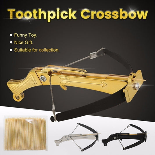 丨Toothpick Launcher Fidget Toys DIY Crossbow