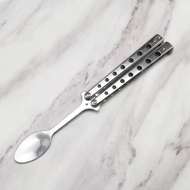 Butterfly Knife Fork Spoon Trainer CSGO Game - BFF-GIFTS