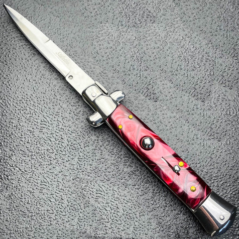 Italian Stiletto Switch Blade Pocket Automatic Knife