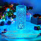 LED Crystal Table Lamp 3/16 Colors Touch Rose Night Light - BFF-GIFTS