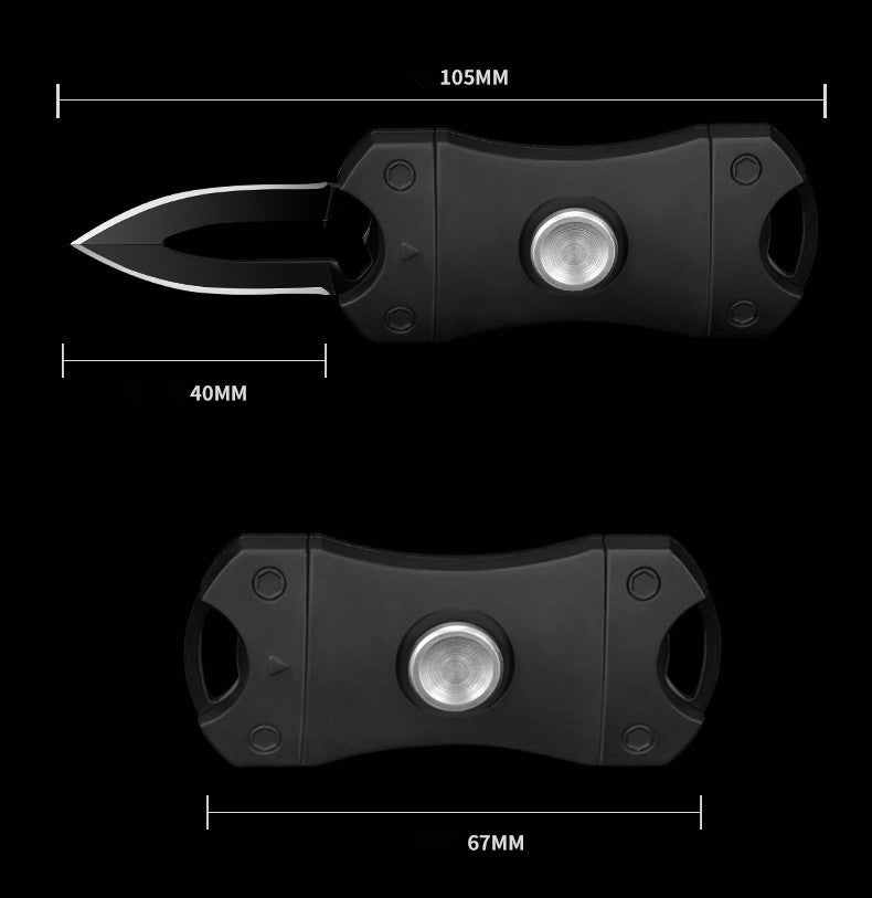 New Fidget Spinner EDC Mini Self-Defense Knife - BFF-GIFTS
