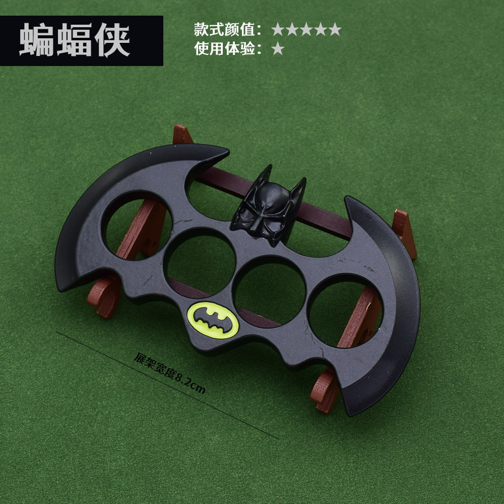 Anime peripherals metal fist stab small arms naruto fist gloves batman alloy crafts boxing knife self-defense tools