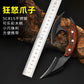 Claw knife, scimitar, CSGO knife, fist glove, leggings, sharp claw knife, high hardness, straight knife, integrated steel, 2-in-1 outdoor knife
