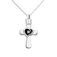 Keep Family Ashes haris into your Cross Urn Necklace