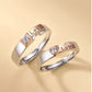 2pcs/set Love Rings For Couples BFFs