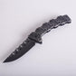 Embossed folding knife mountaineering portable camping knife for self-defense - BFF-GIFTS