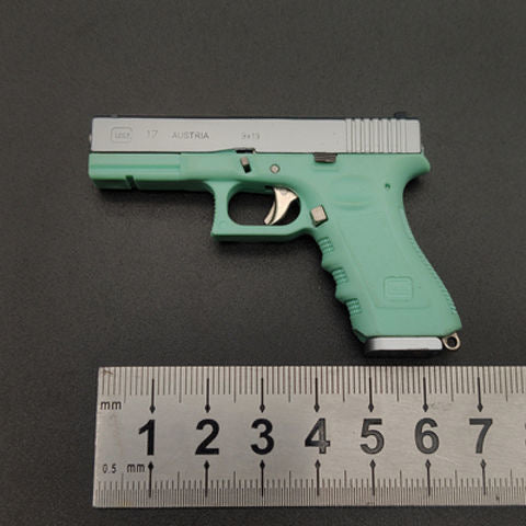 1:3 Detachable Pistol Model Glock 17 Keyring 丨