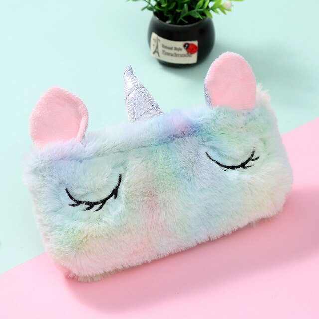 Plush pencil case