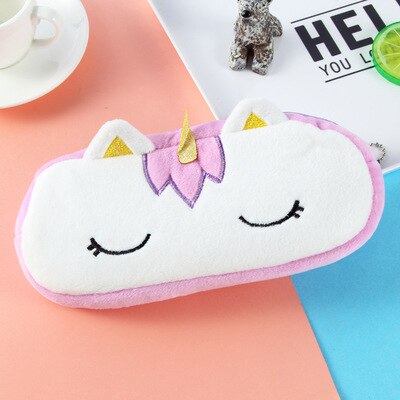 Plush pencil case