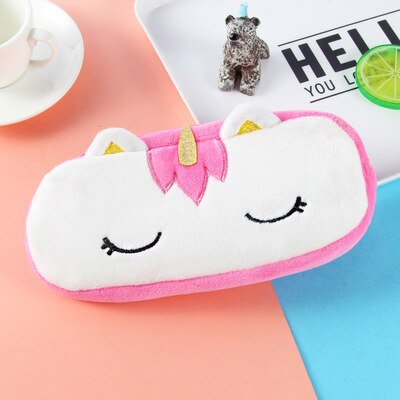 Plush pencil case