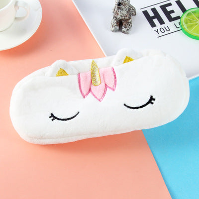 Plush pencil case