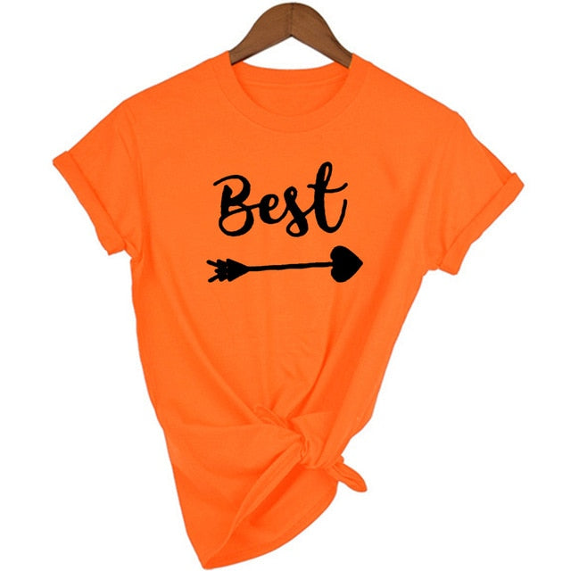 1pcs Best Friends Arrow T Shirt