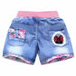 New Summer Kids Fashion Girl Short Princess Jeans