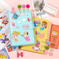 Kawaii Note Book Loose-leaf Girl Kids Stickers