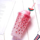 Creative Double Layer Plastic Straw Cup