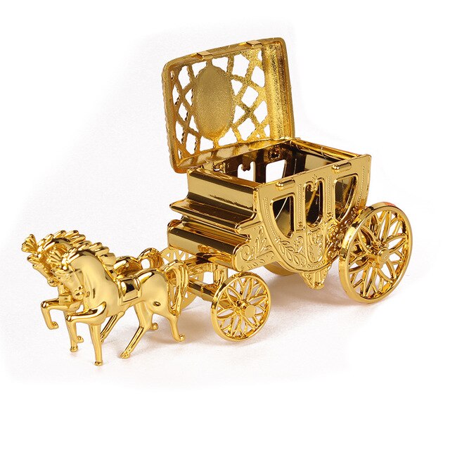 Cinderella Carriage Royal Plastic Candy Box Gift Box