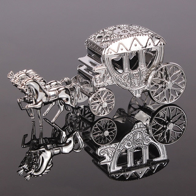 Cinderella Carriage Royal Plastic Candy Box Gift Box