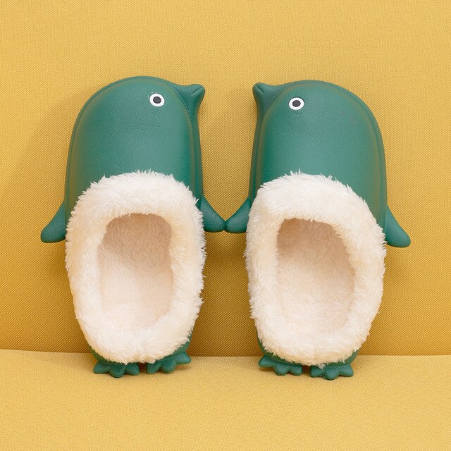 Penguin Slippers for Mom and Doughter BFF Slippers Couples Slippers